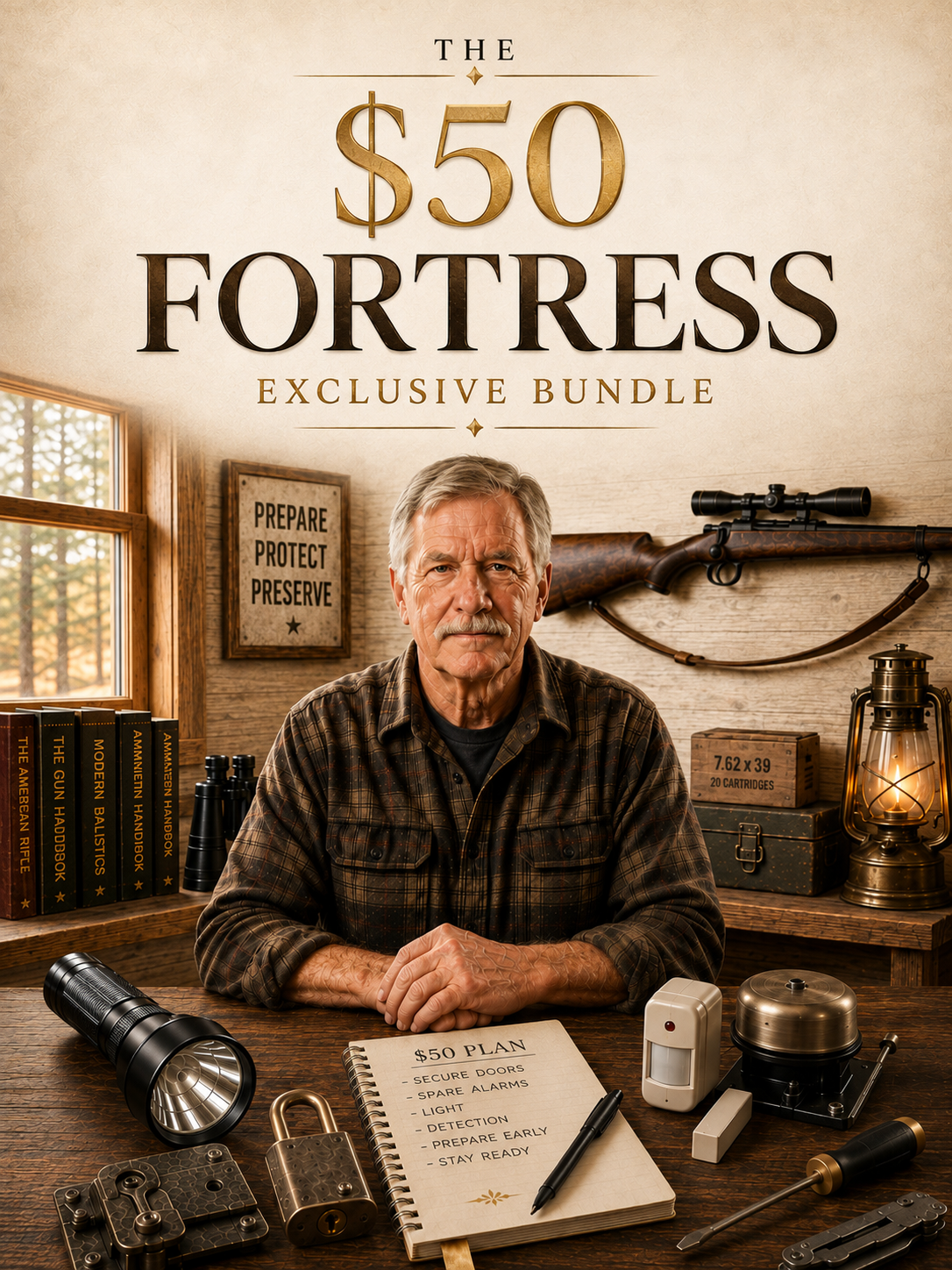 The $50 Fortress cover